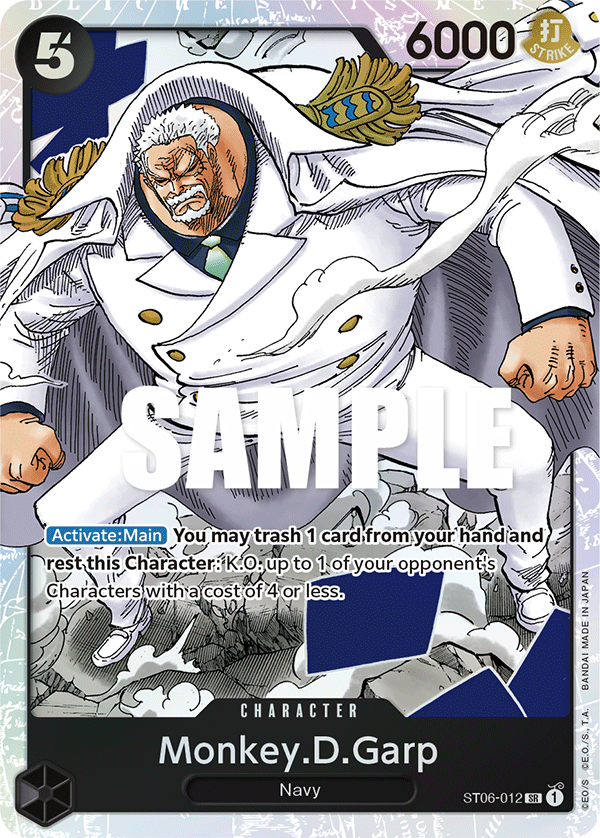 Monkey.D.Garp - One Piece Card Game - MoxLand