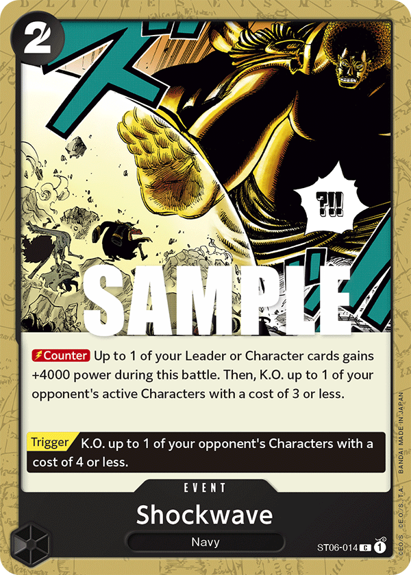 Shockwave - One Piece Card Game - MoxLand