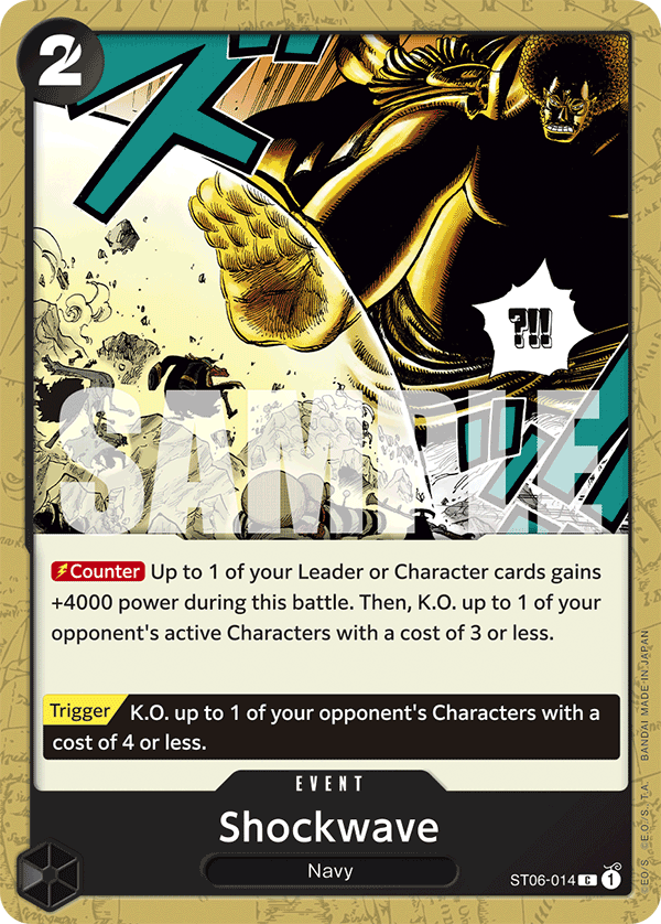 Shockwave - One Piece Card Game - MoxLand