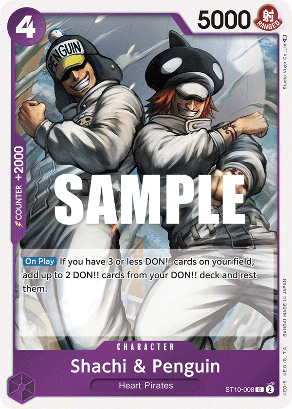 Shachi & Penguin - One Piece Card Game - MoxLand