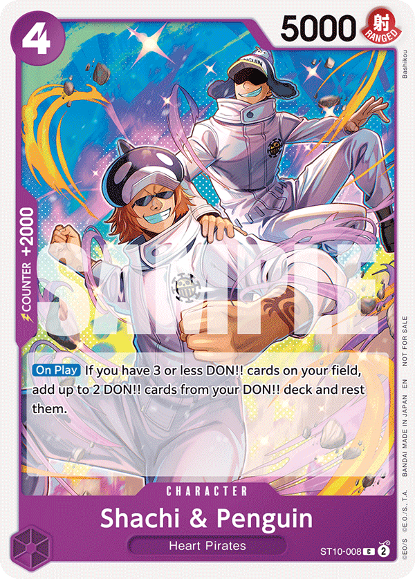 Shachi & Penguin - One Piece Card Game - MoxLand
