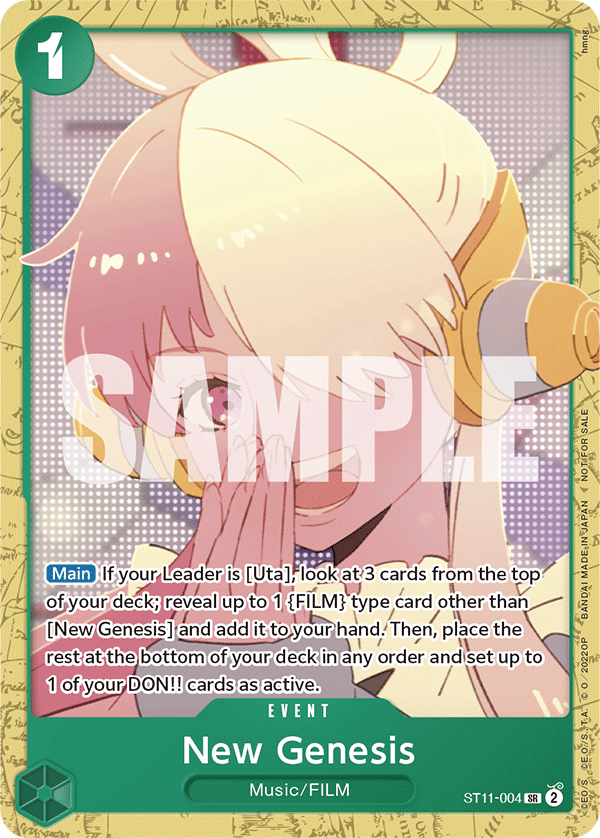 New Genesis - One Piece Card Game - MoxLand