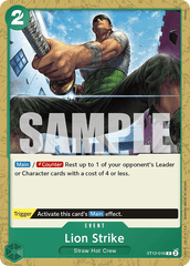 Lion Strike - One Piece Card Game - MoxLand