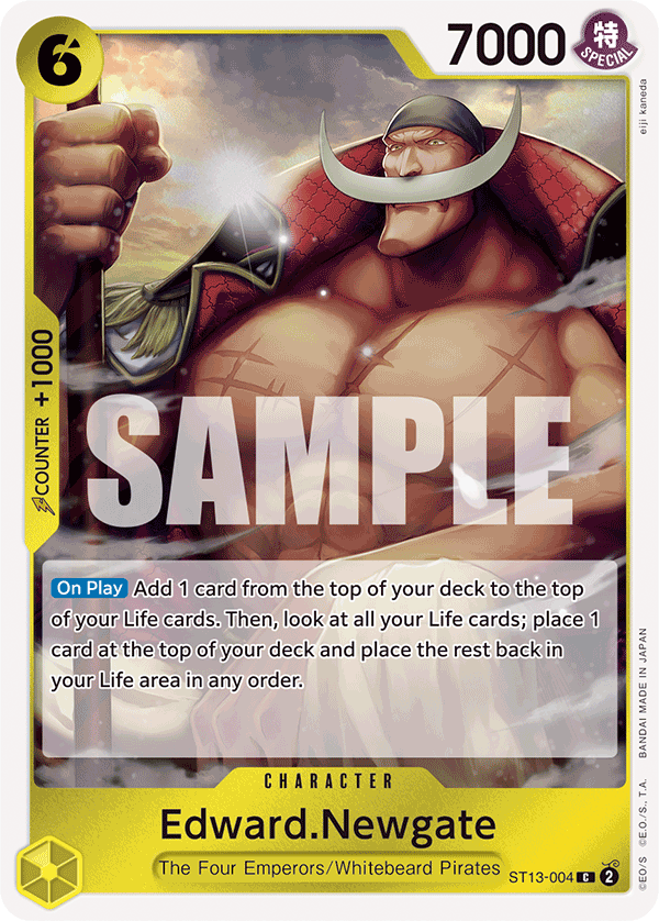 Edward.Newgate - One Piece Card Game - MoxLand