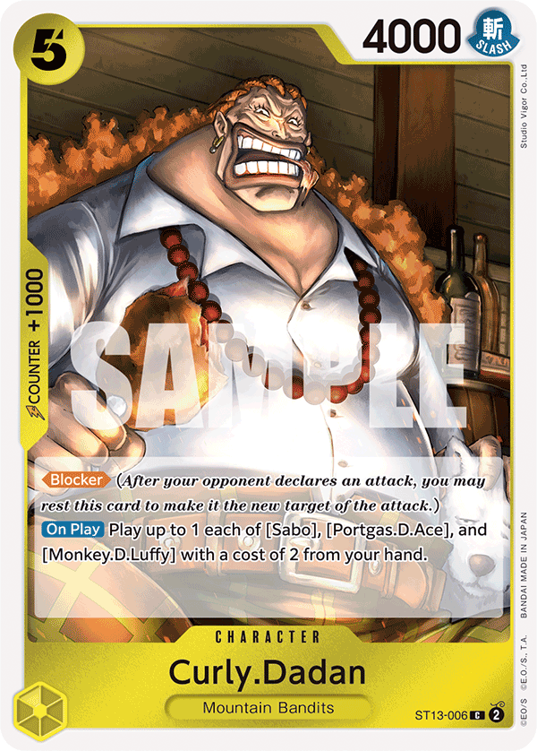 Curly.Dadan - One Piece Card Game - MoxLand