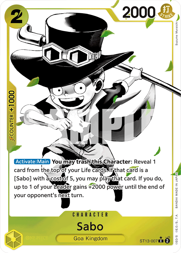 Sabo - One Piece Card Game - MoxLand
