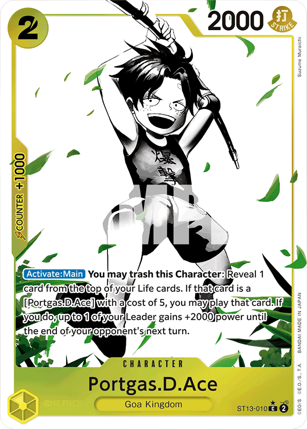 Portgas.D.Ace - One Piece Card Game - MoxLand