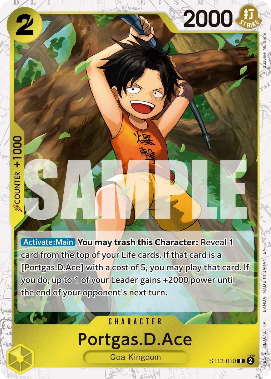 Portgas.D.Ace - One Piece Card Game - MoxLand