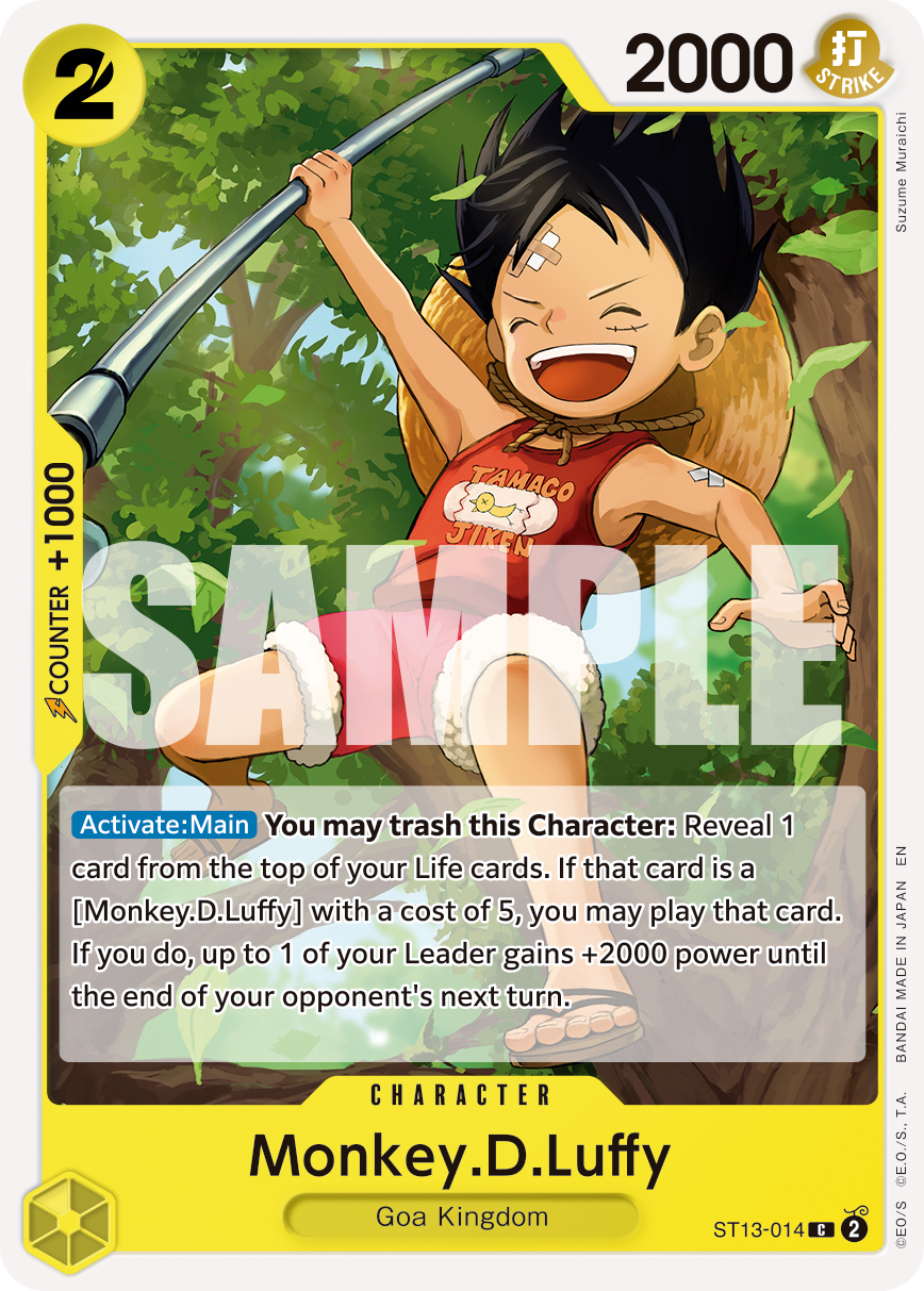 Monkey.D.Luffy - One Piece Card Game - MoxLand