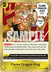 Flame Dragon King - One Piece Card Game - MoxLand