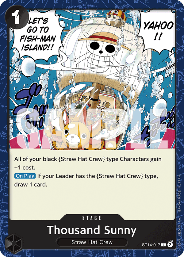 Thousand Sunny - One Piece Card Game - MoxLand