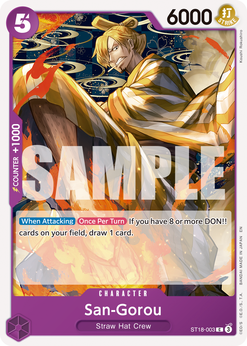 San-Gorou - One Piece Card Game - MoxLand