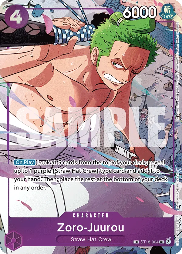 Zoro-Juurou - ONE PIECE CARD GAME - MoxLand