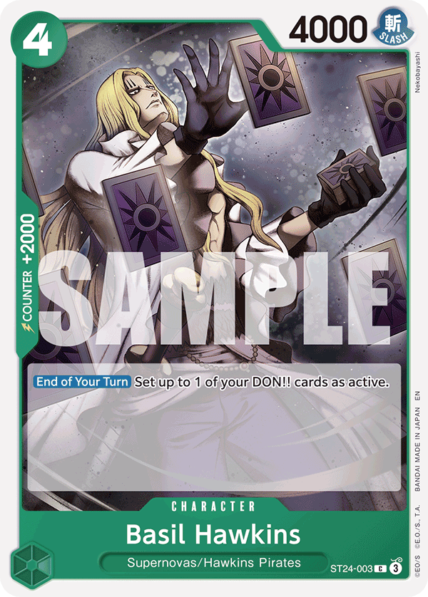 Basil Hawkins - One Piece Card Game - MoxLand
