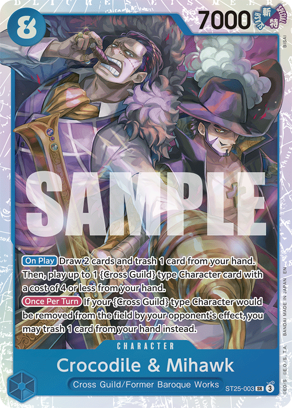 Crocodile & Mihawk - One Piece Card Game - MoxLand
