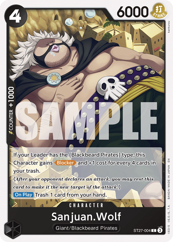 Sanjuan.Wolf - One Piece Card Game - MoxLand