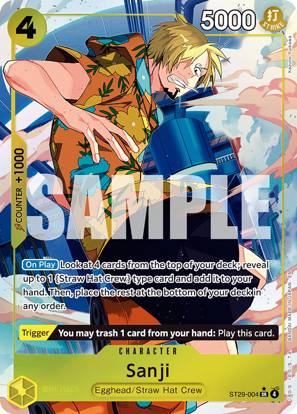 Sanji - One Piece Card Game - MoxLand