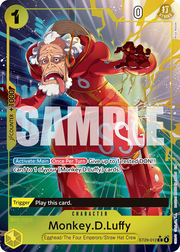 Monkey.D.Luffy - One Piece Card Game - MoxLand