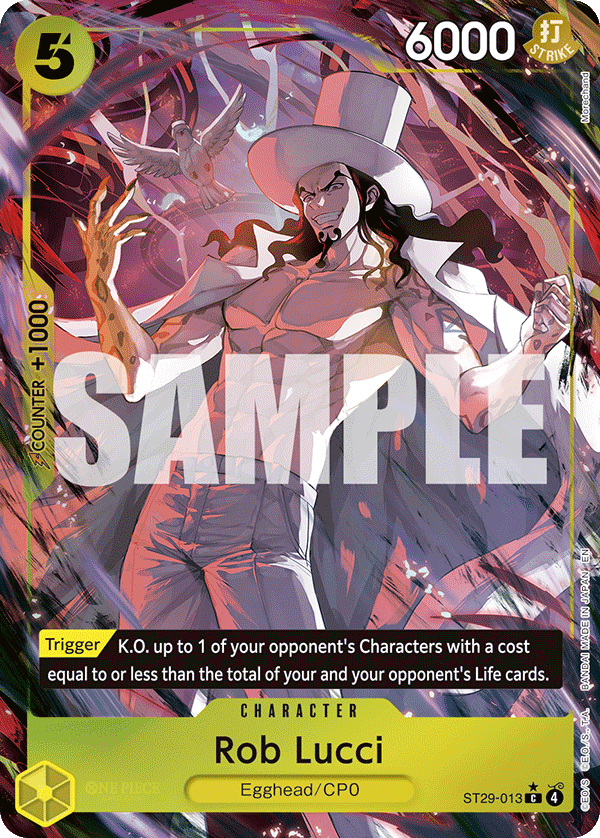 Rob Lucci - One Piece Card Game - MoxLand