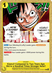 Kizaru!! Compared to Two Years Ago We're a Hundred Times Stronger Now!! - One Piece Card Game - MoxLand