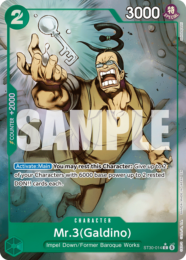 Mr.3(Galdino) - One Piece Card Game - MoxLand