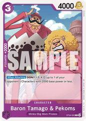 Baron Tamago & Pekoms - One Piece Card Game - MoxLand