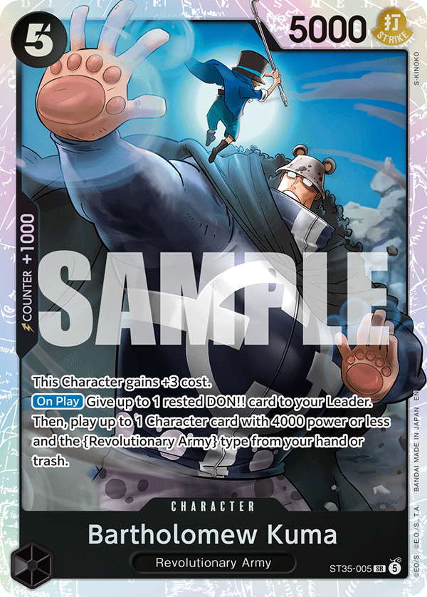 Bartholomew Kuma - One Piece Card Game - MoxLand
