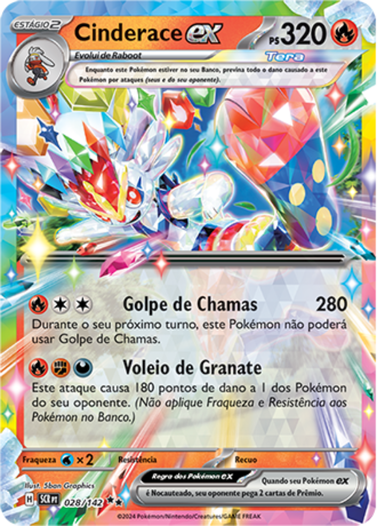 Cinderace ex - Pokémon TCG - MoxLand