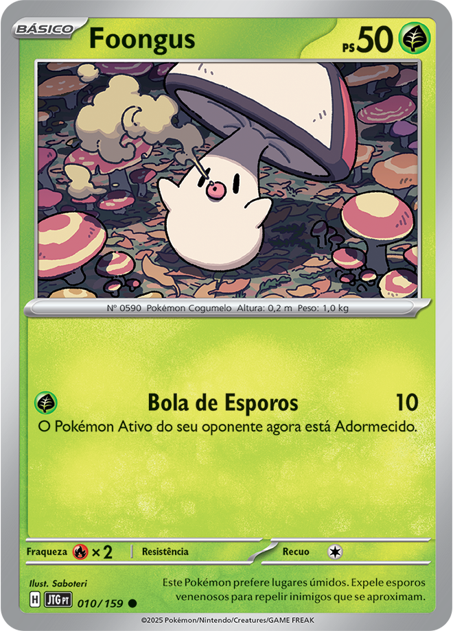 Foongus - Pokémon TCG - MoxLand