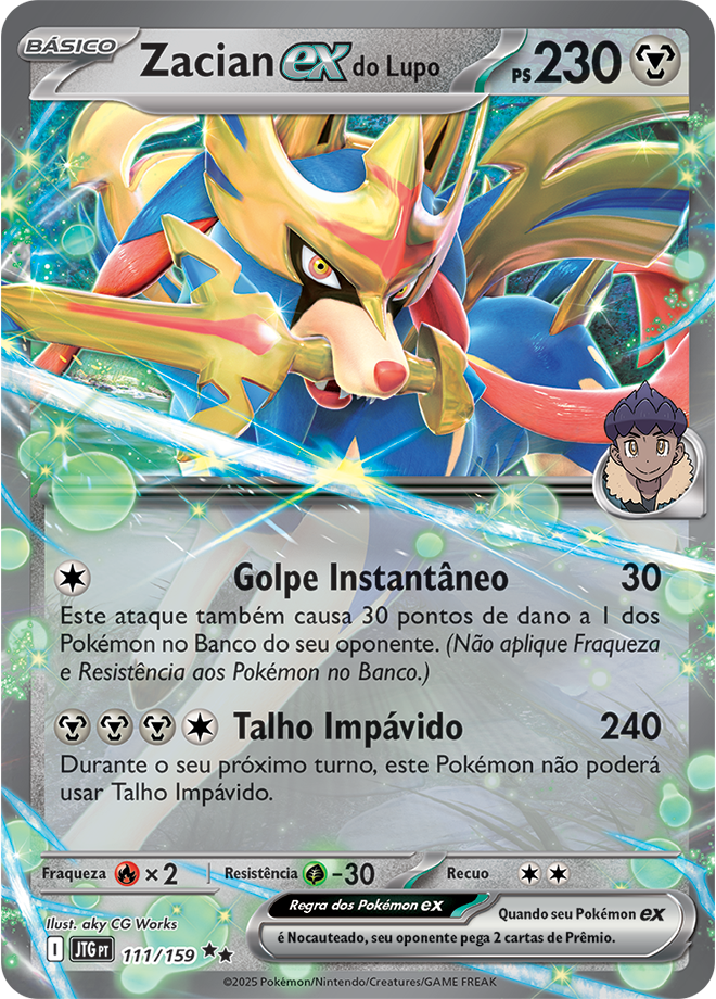 Zacian ex do Lupo - Pokémon TCG - MoxLand