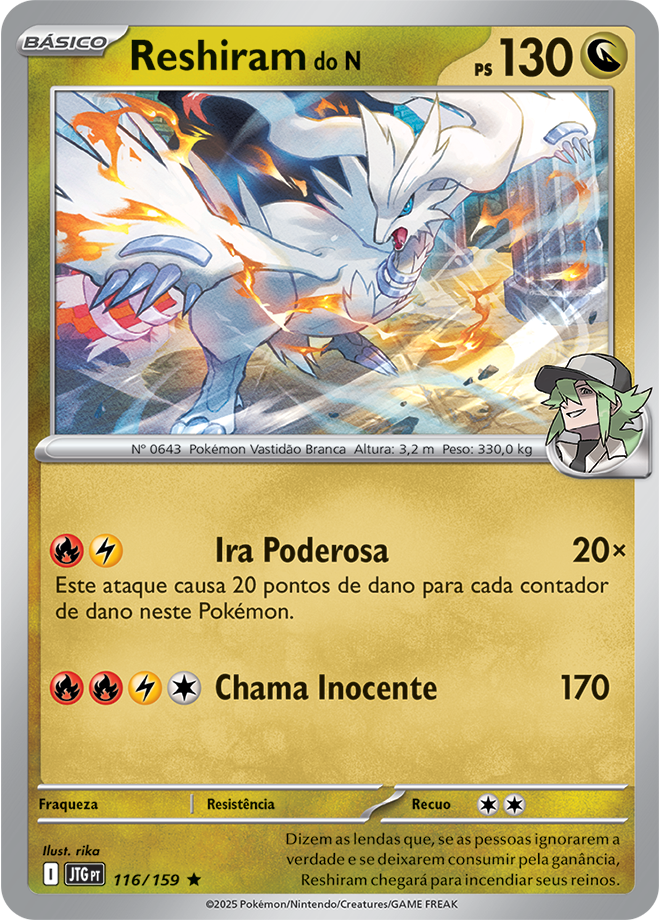 Reshiram do N - Pokémon TCG - MoxLand
