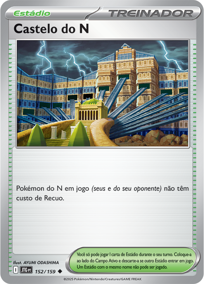 Castelo do N / N's Castle - Pokémon TCG - MoxLand
