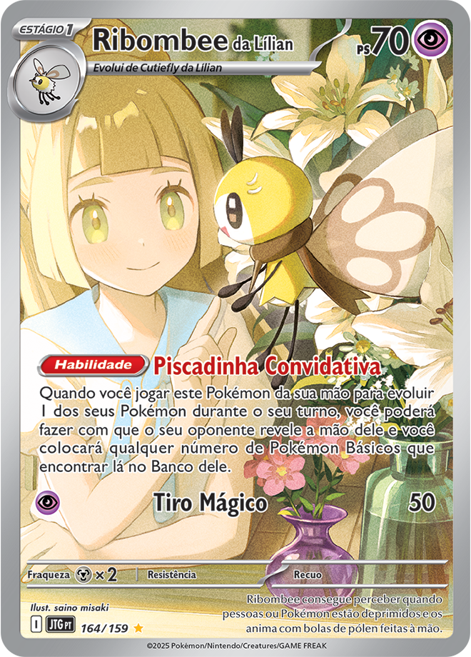 Ribombee da Lílian - Pokémon TCG - MoxLand