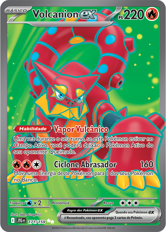 Volcanion ex - Pokémon TCG - MoxLand