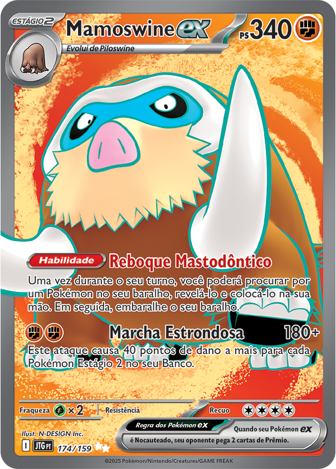Mamoswine ex - Pokémon TCG - MoxLand
