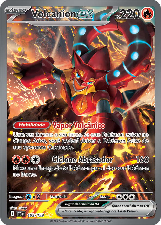 Volcanion ex - Pokémon TCG - MoxLand