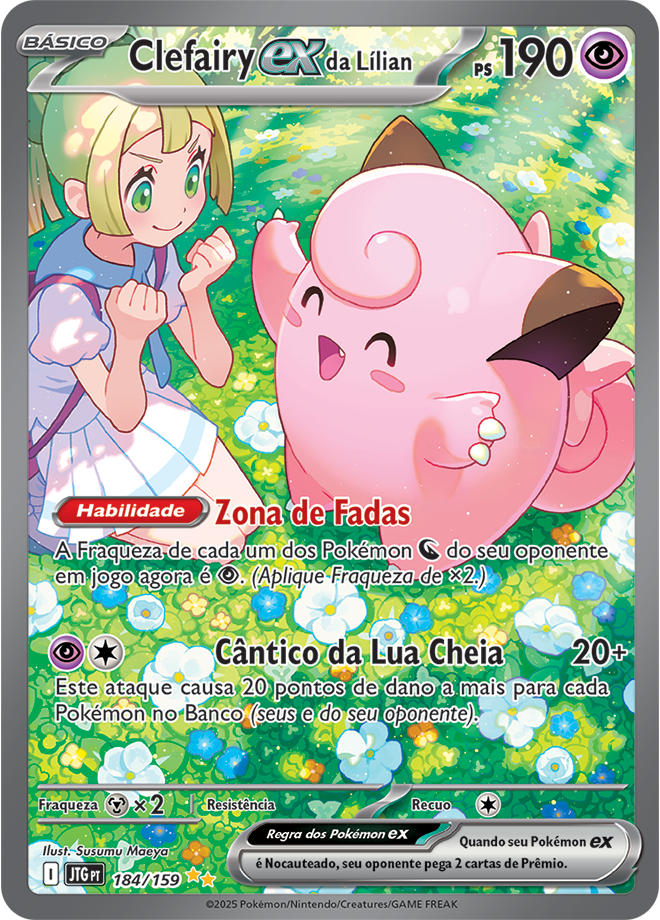 Clefairy ex da Lílian - Pokémon TCG - MoxLand