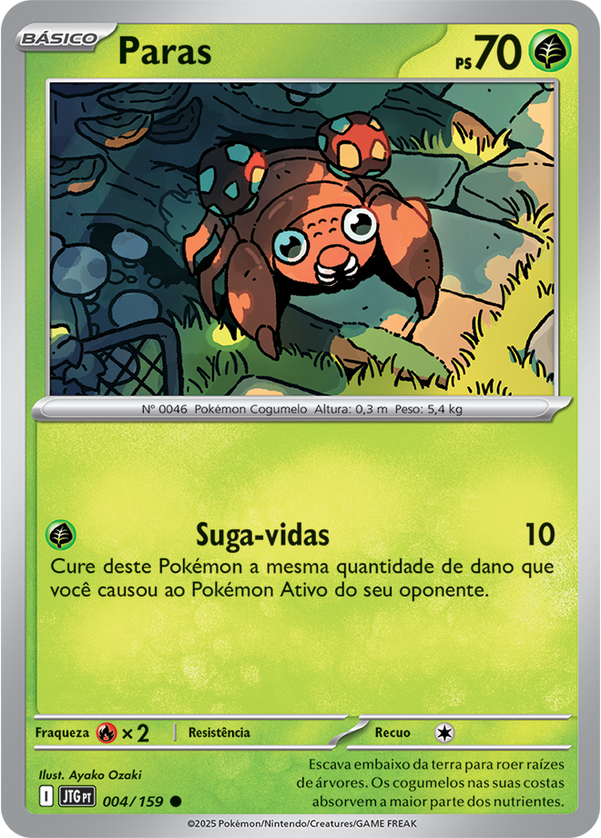 Paras - Pokémon TCG - MoxLand