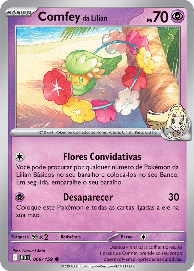 Comfey da Lílian - Pokémon TCG - MoxLand