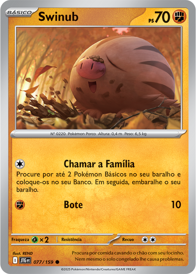 Swinub - Pokémon TCG - MoxLand