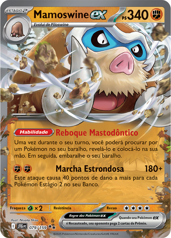 Mamoswine ex - Pokémon TCG - MoxLand