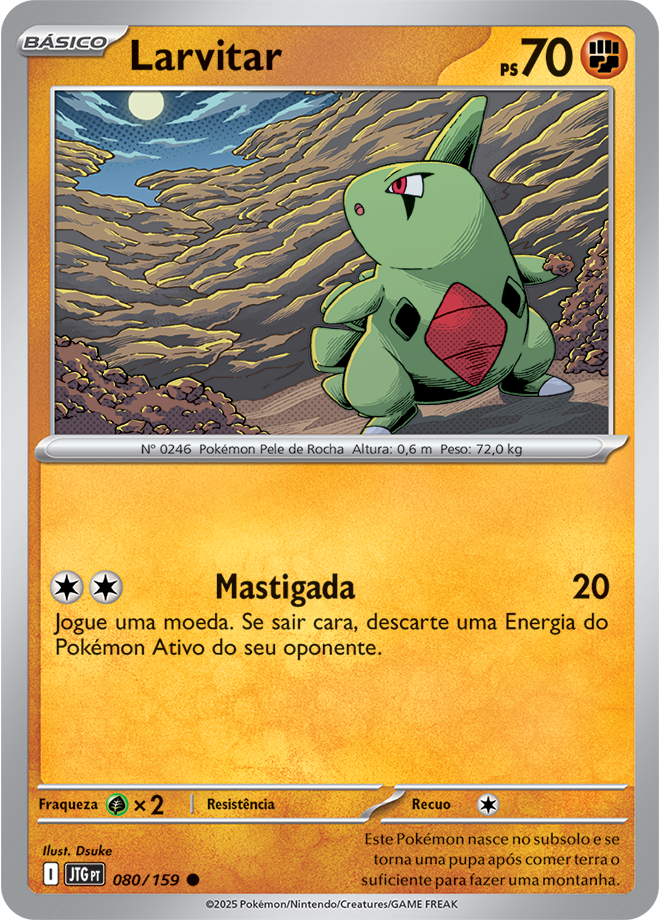 Larvitar - Pokémon TCG - MoxLand