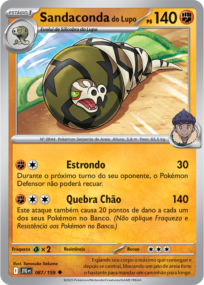 Sandaconda do Lupo - Pokémon TCG - MoxLand