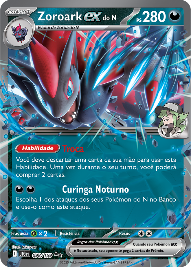 Zoroark ex do N - Pokémon TCG - MoxLand