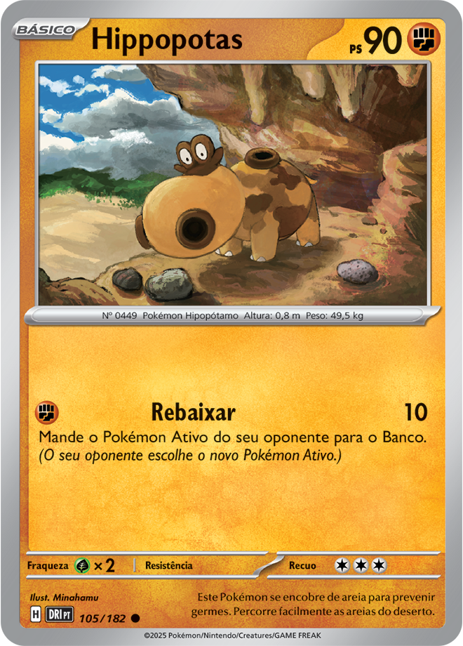 Hippopotas - Pokémon TCG - MoxLand