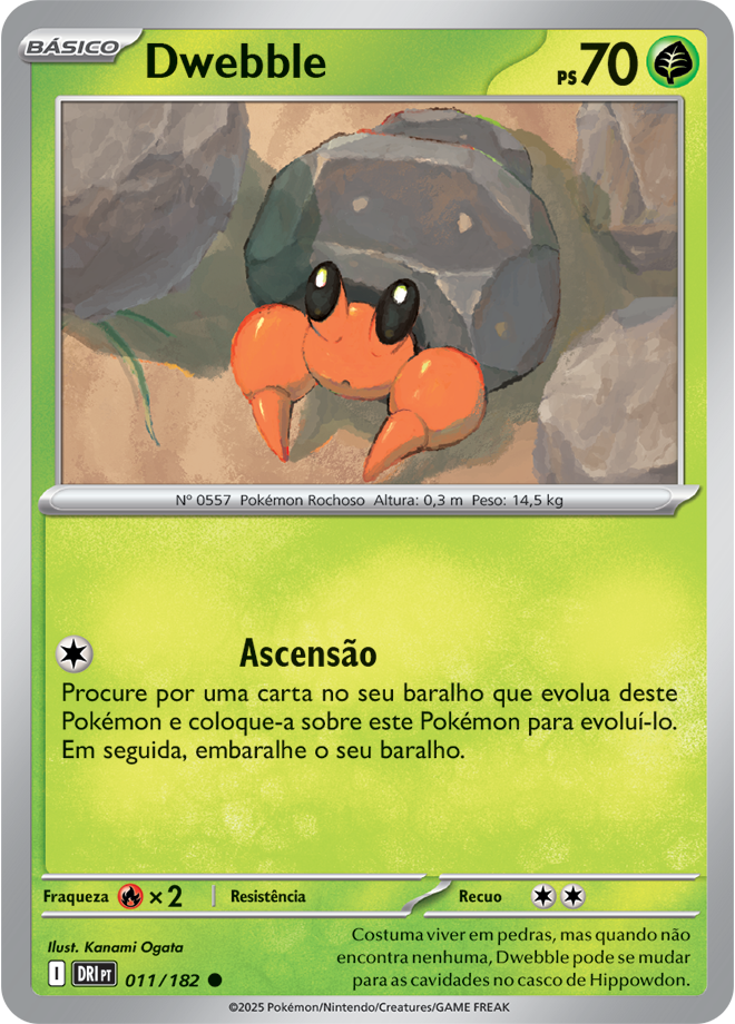 Dwebble - Pokémon TCG - MoxLand