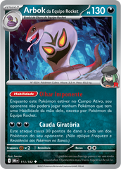 Arbok da Equipe Rocket - Pokémon TCG - MoxLand