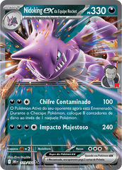Nidoking ex da Equipe Rocket - Pokémon TCG - MoxLand