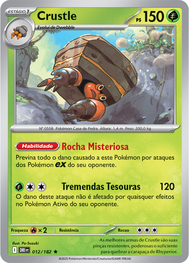 Crustle - Pokémon TCG - MoxLand
