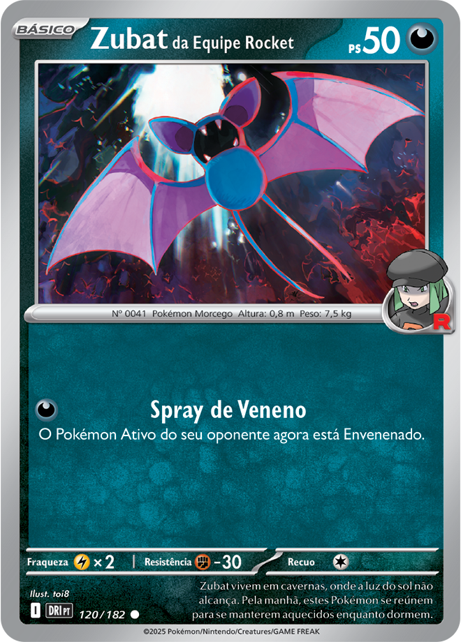 Zubat da Equipe Rocket - Pokémon TCG - MoxLand
